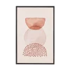CASA Abstract Decoracion De Pared Negro, Blanco, Marron Store
