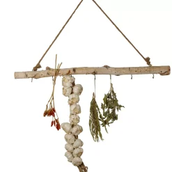 CASA Birch Rama Con 7 Ganchos Natural Cheap