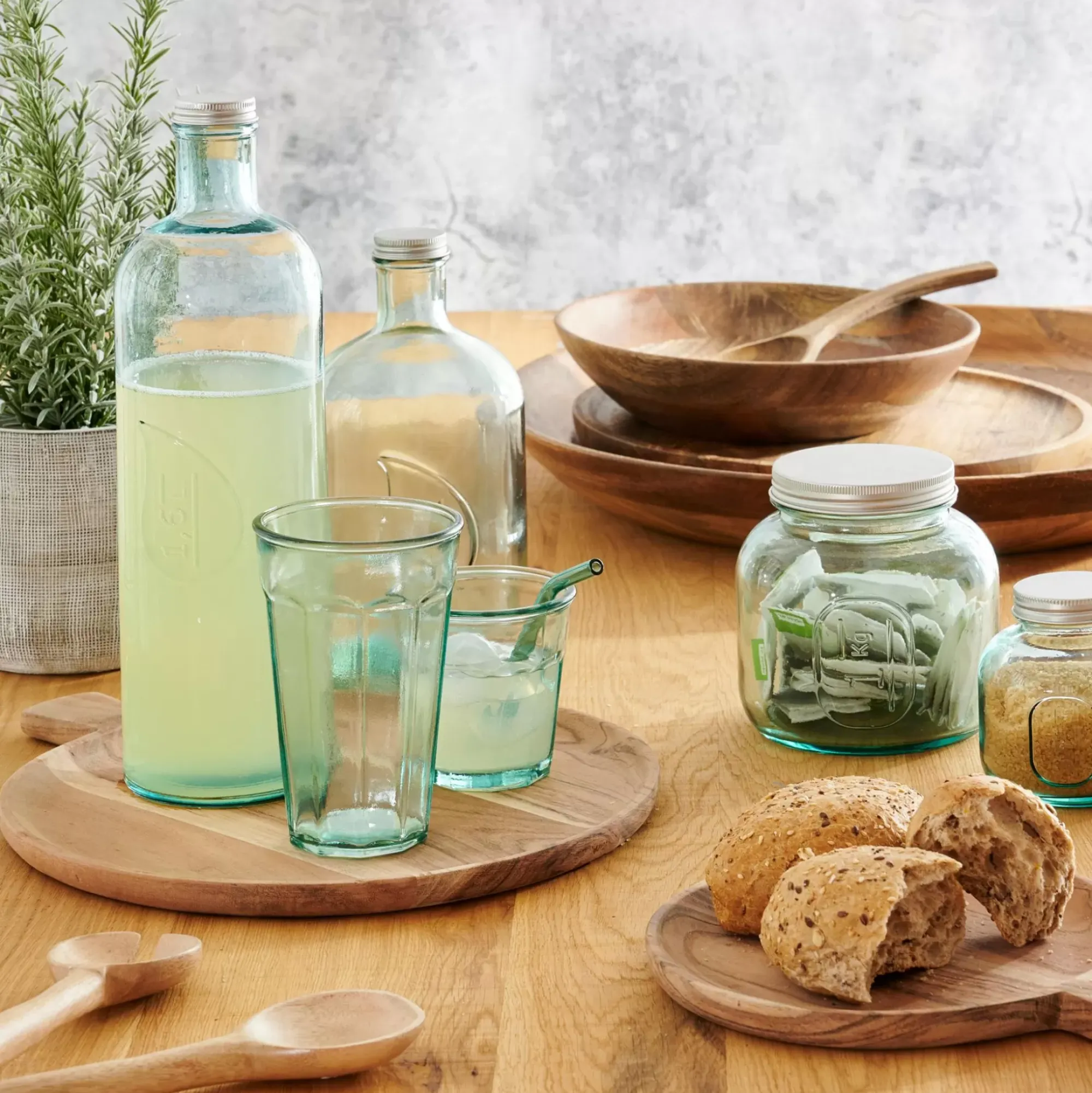 CASA Capacity Botella Transparente Sale