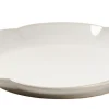 CASA Dahlia Flower Plato Blanco Fashion