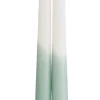 CASA Duo Velas Largas Juego De 2 Crema, Menta, Multicolor Flash Sale