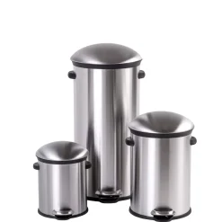 CASA Elegance Cubo Con Pedal 30L Plateado Hot