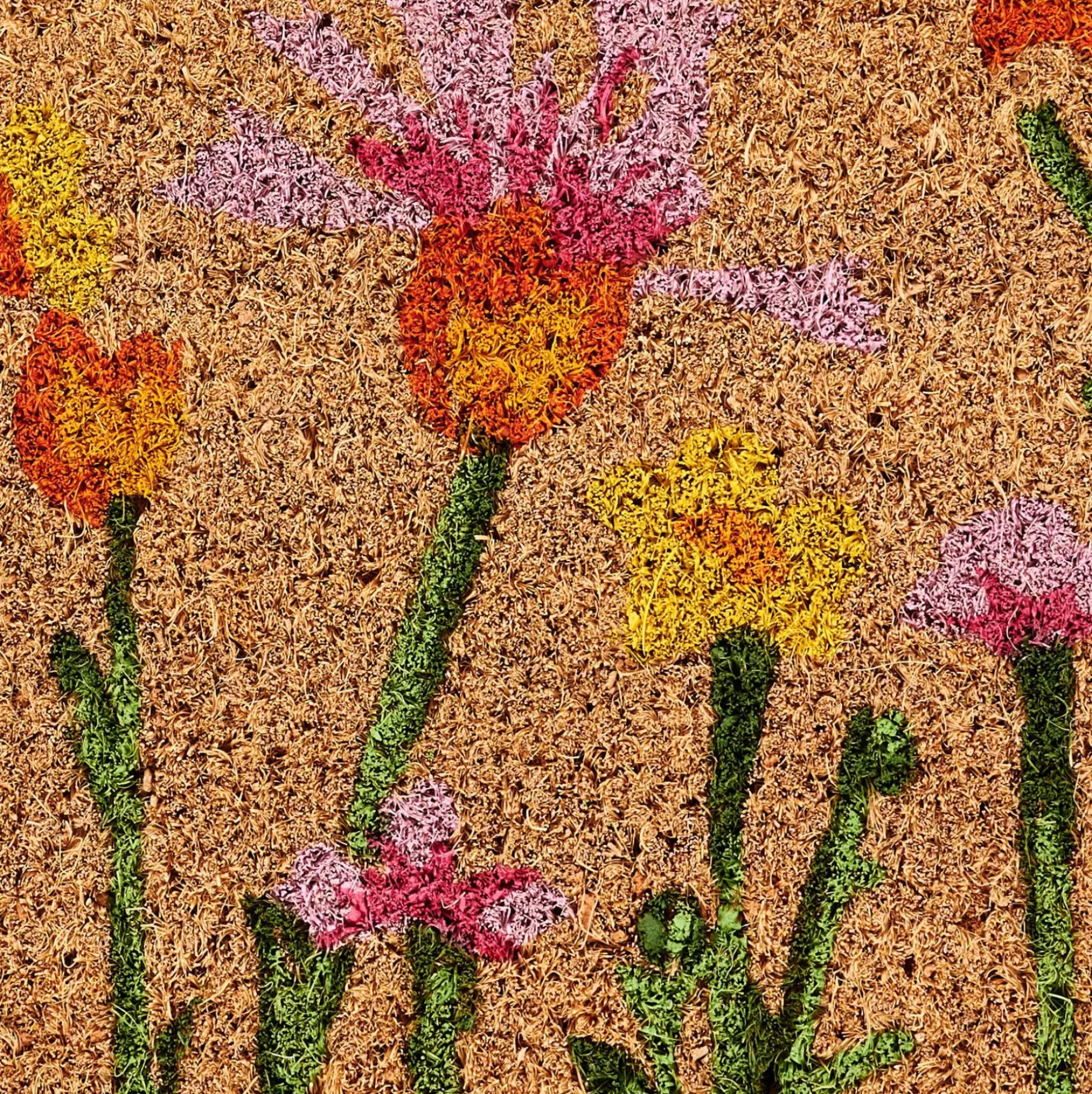 CASA Floralie Felpudo Natural New