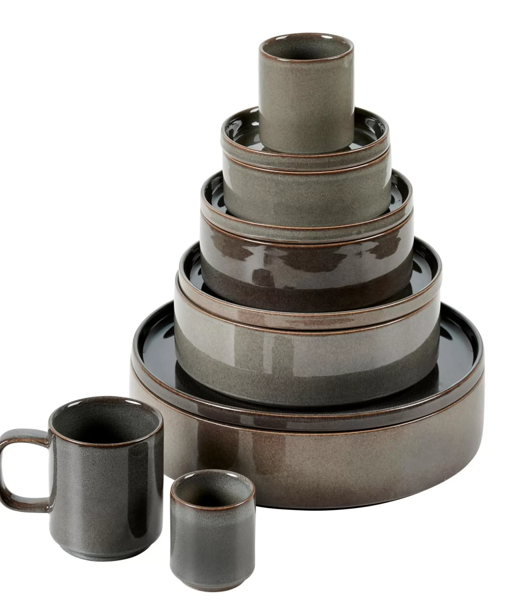 CASA Mineral Graphite Taza De Espresso Gris Hot