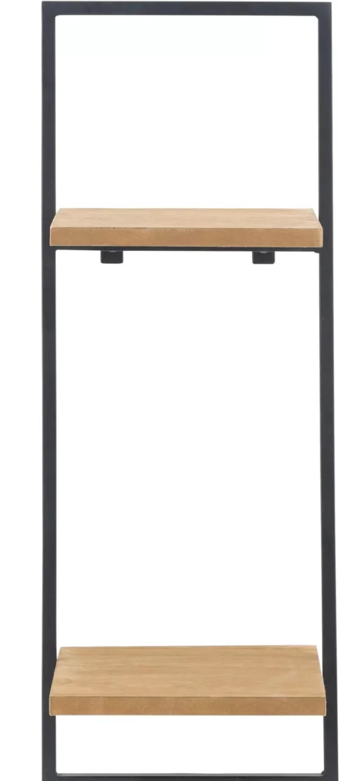 CASA Mix&Match Estanteria De Pared Negro, Natural Best Sale