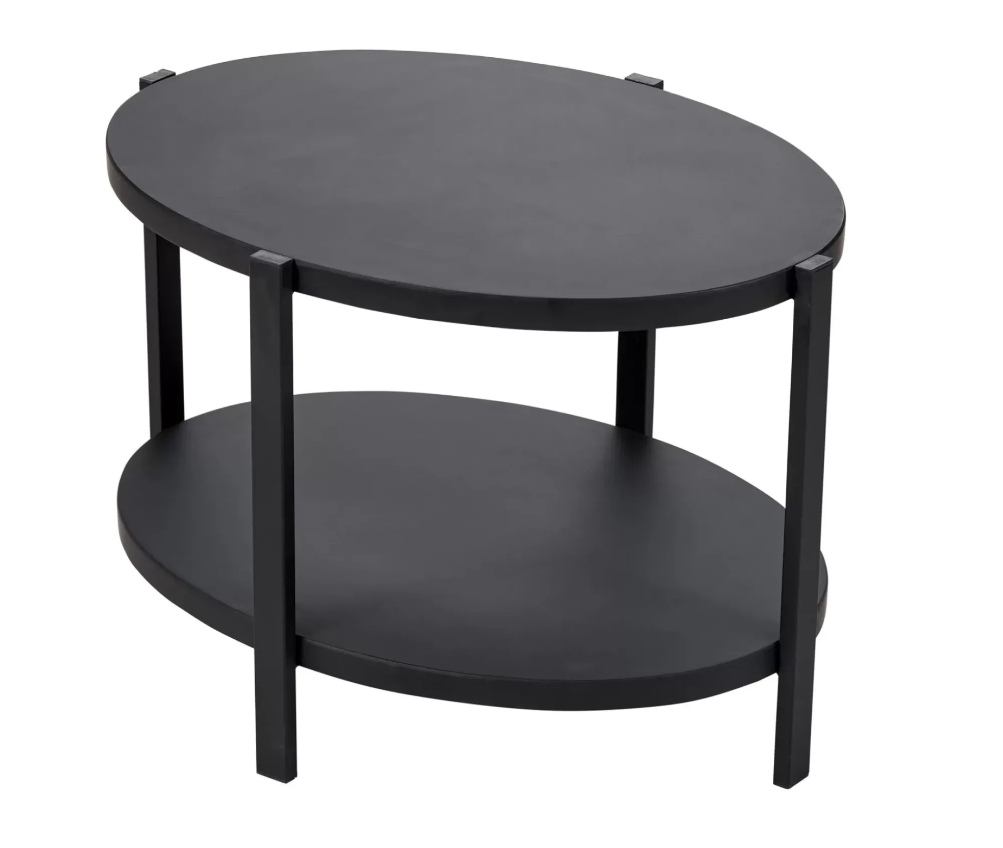 CASA Ovala Mesita De Salon Negro Best Sale