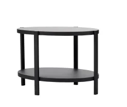 CASA Ovala Mesita De Salon Negro Best Sale