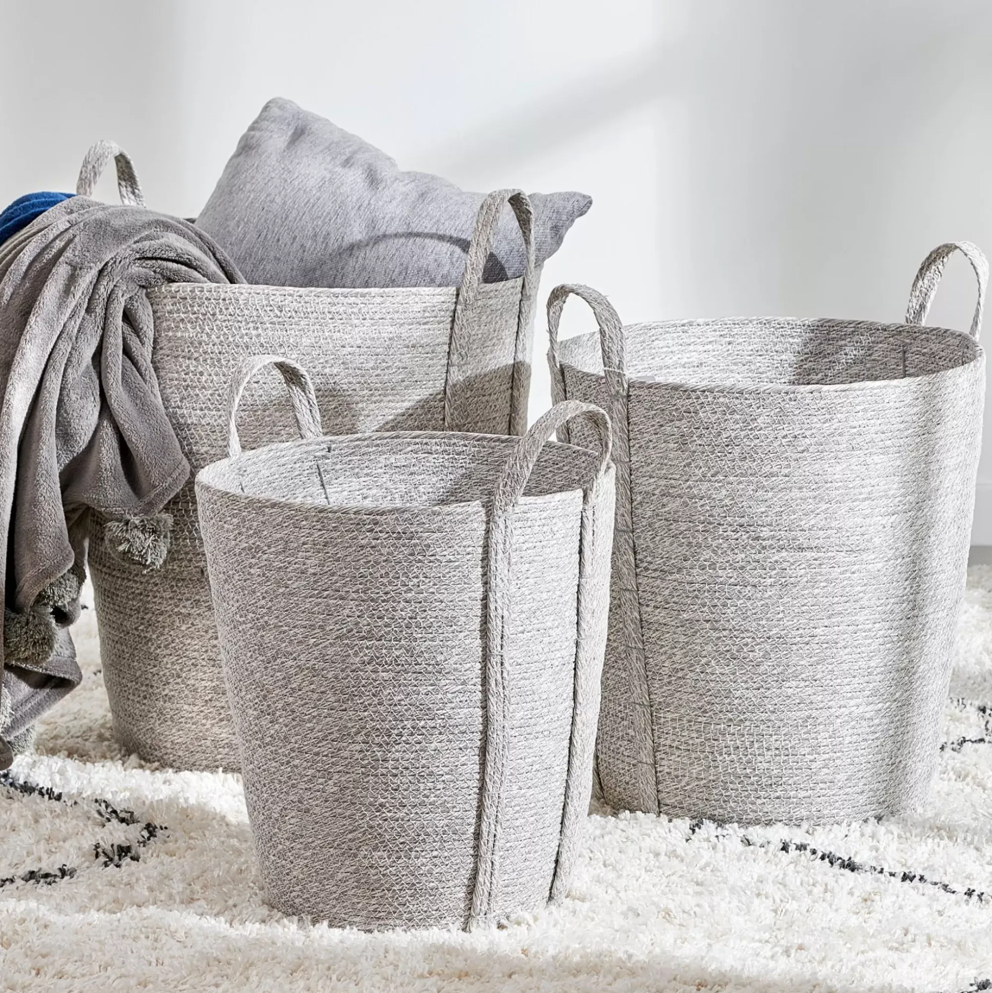 CASA Symplicity Cesta Gris Claro Cheap