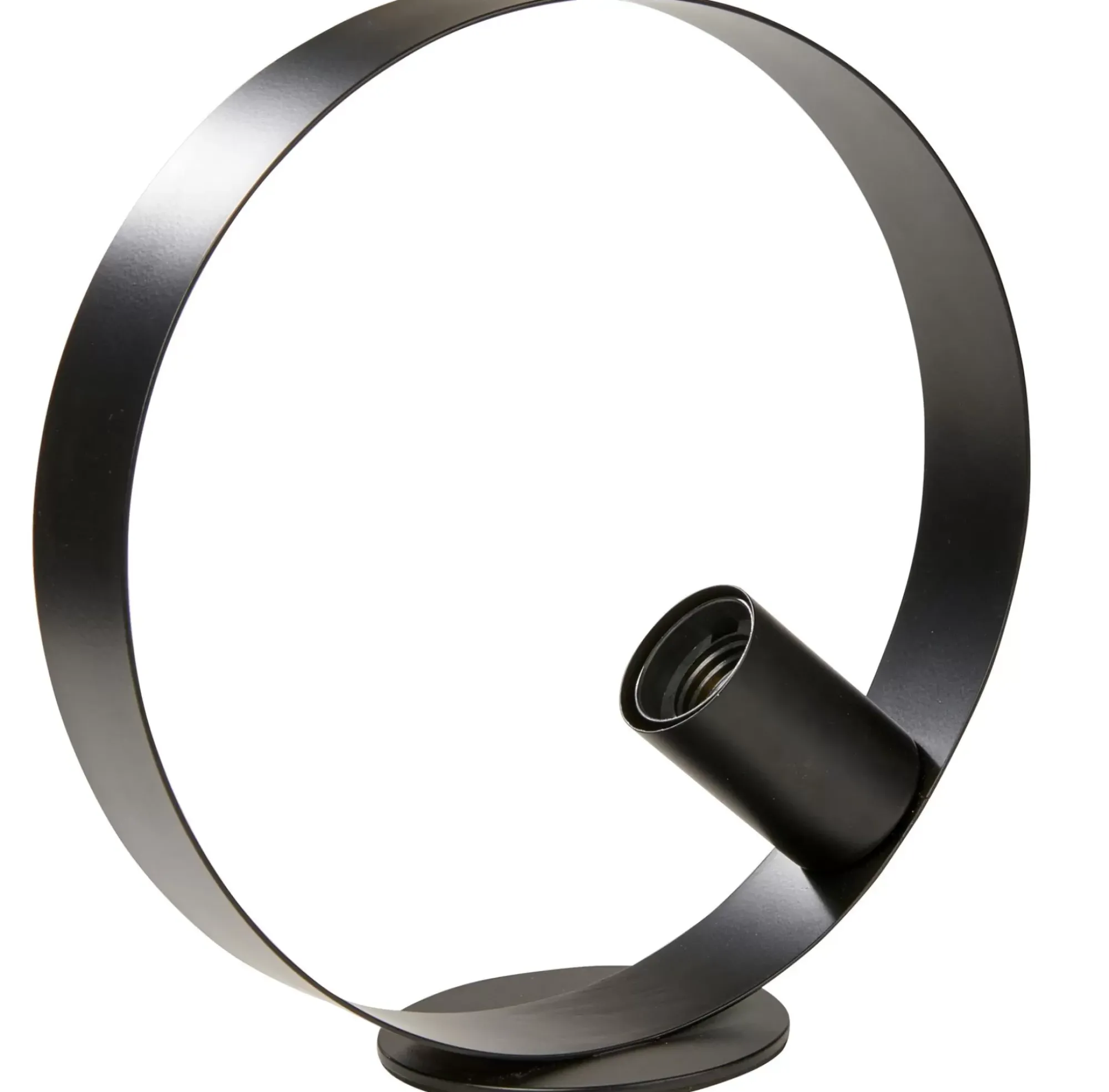 CASA Tulle Lampara De Mesa Negro Flash Sale