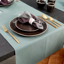 CASA Uniline Camino De Mesa Verde Oscuro Online